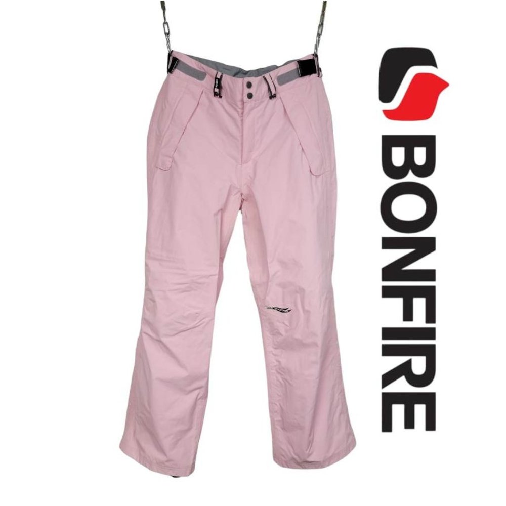 BONFIRE PARTICLE SNOWBOARD PANTS - WOMENS - Large - Light Pink